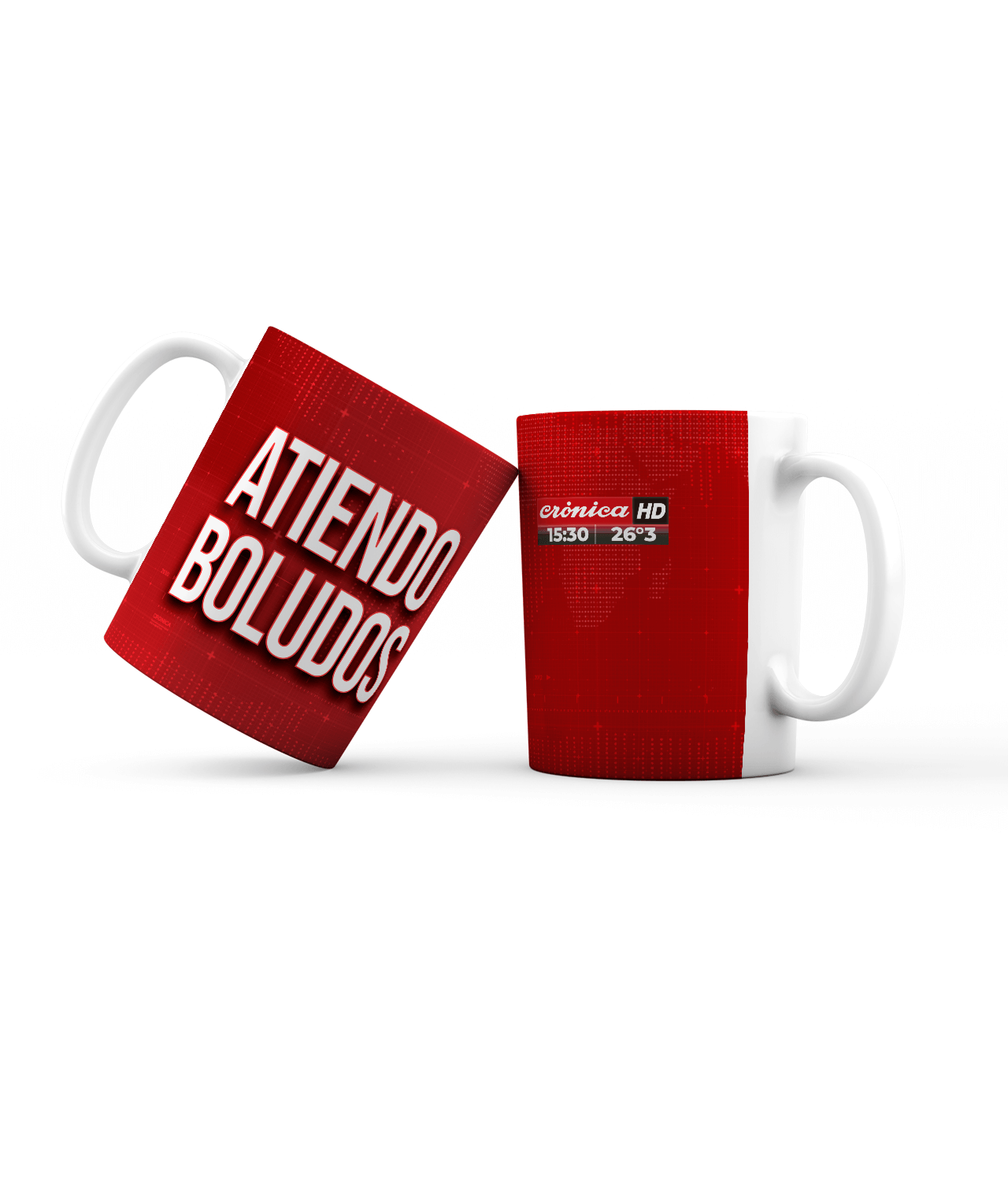 Taza plástica - Atiendo Boludos